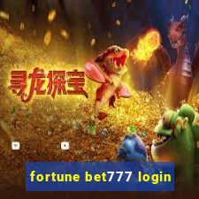 fortune bet777 login